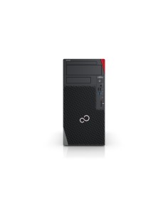 Fujitsu CELSIUS W5010 i7-10700 Micro Tower Intel® Core™ i7 16 GB DDR4-SDRAM 1024 GB SSD Windows 10 Pro PC Nero, Rosso, Argento