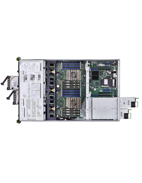 Fujitsu PRIMERGY RX2540 M5 server Armadio (2U) Intel® Xeon® Silver 2,2 GHz 16 GB DDR4-SDRAM 800 W