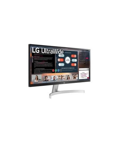 LG 34WN650-W 86,4 cm (34") 2560 x 1080 Pixel UltraWide Full HD LED Argento