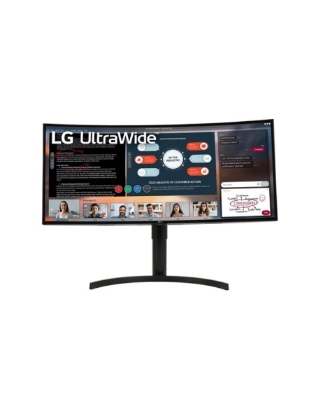 LG 34WN80C-B 86,4 cm (34") 3440 x 1440 Pixel UltraWide Quad HD LED Nero