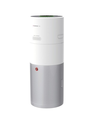 Hoover H-PURIFIER 700 purificatore 110 m² Argento, Bianco