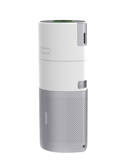 Hoover H-PURIFIER 700 purificatore 110 m² Argento, Bianco