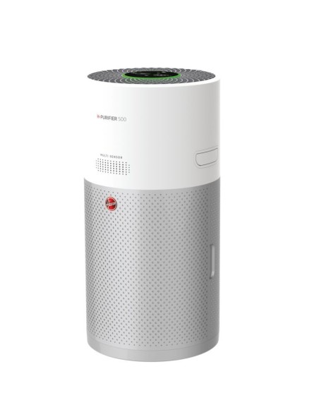 Hoover H-PURIFIER 500 purificatore 110 m² Argento, Bianco