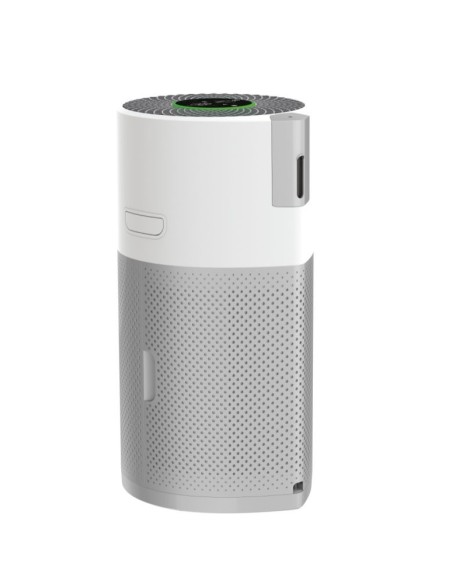 Hoover H-PURIFIER 500 purificatore 110 m² Argento, Bianco