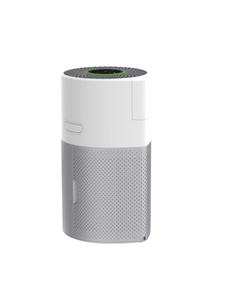 Hoover H-PURIFIER 300 purificatore 100 m² Argento, Bianco