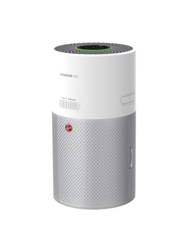 Hoover H-PURIFIER 300 purificatore 100 m² Argento, Bianco