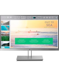 HP EliteDisplay E233 58,4 cm (23") 1920 x 1080 Pixel Full HD LED Nero, Argento