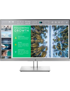HP EliteDisplay E243 60,5 cm (23.8") 1920 x 1080 Pixel Full HD LED Nero, Argento