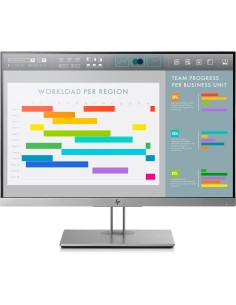 HP EliteDisplay E243i 61 cm (24") 1920 x 1200 Pixel WUXGA LED Nero, Argento