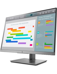 HP EliteDisplay E243i 61 cm (24") 1920 x 1200 Pixel WUXGA LED Nero, Argento 2