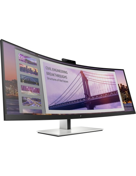 HP S430c 110,2 cm (43.4") 3840 x 1200 Pixel WUXGA LED Nero, Argento