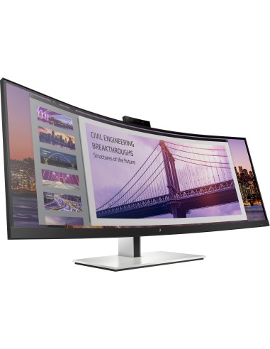 HP S430c 110,2 cm (43.4") 3840 x 1200 Pixel WUXGA LED Nero, Argento