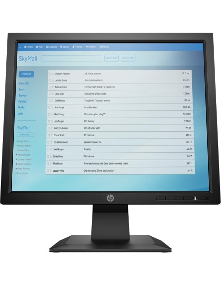 HP P174 43,2 cm (17") 1280 x 1024 Pixel SXGA LED Nero