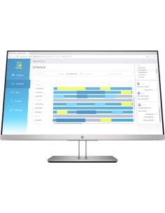 HP EliteDisplay E273d 68,6 cm (27") 1920 x 1080 Pixel Full HD LED Nero, Argento