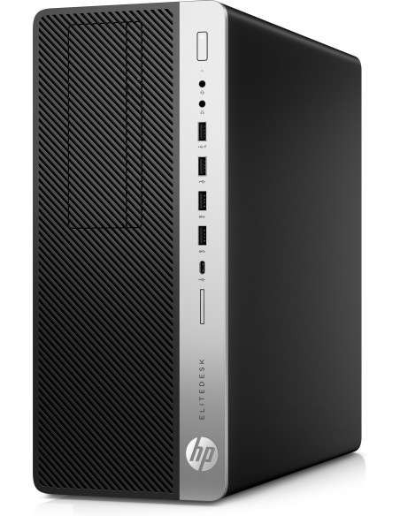 HP EliteDesk 800 G5 i7-9700 Tower Intel® Core™ i7 16 GB DDR4-SDRAM 512 GB SSD Windows 10 Pro PC Nero