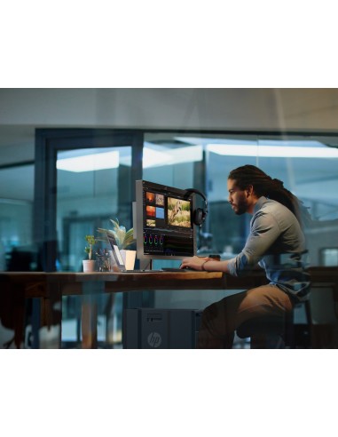 HP EliteDisplay E190i 48 cm (18.9") 1280 x 1024 Pixel LED Argento