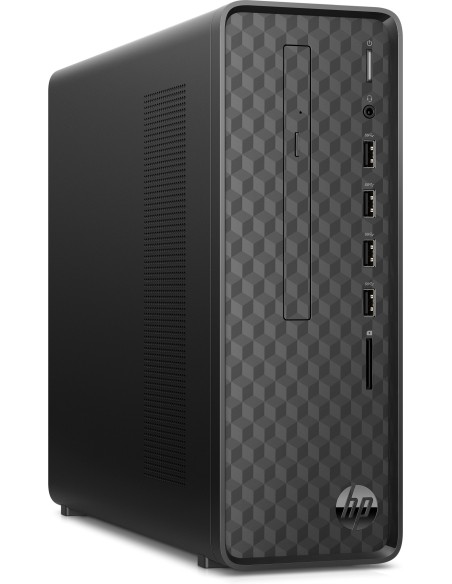 HP Slim Desktop S01-aF0018nl 3050U Mini Tower AMD Athlon Silver 8 GB DDR4-SDRAM 256 GB SSD Windows 11 Home PC Nero