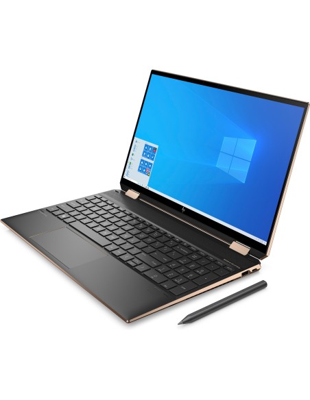 HP Spectre x360 15-eb0005nl i7-10510U Ibrido (2 in 1) 39,6 cm (15.6") Touch screen 4K Ultra HD Intel® Core™ i7 16 GB DDR4-SDRAM