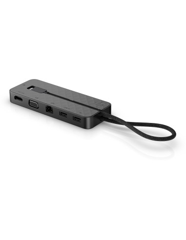 HP Spectre USB-C Travel Dock Cablato USB 3.2 Gen 1 (3.1 Gen 1) Type-C Nero