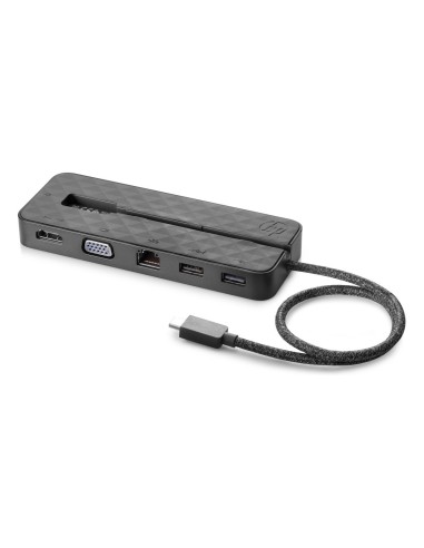 HP Spectre USB-C Travel Dock Cablato USB 3.2 Gen 1 (3.1 Gen 1) Type-C Nero