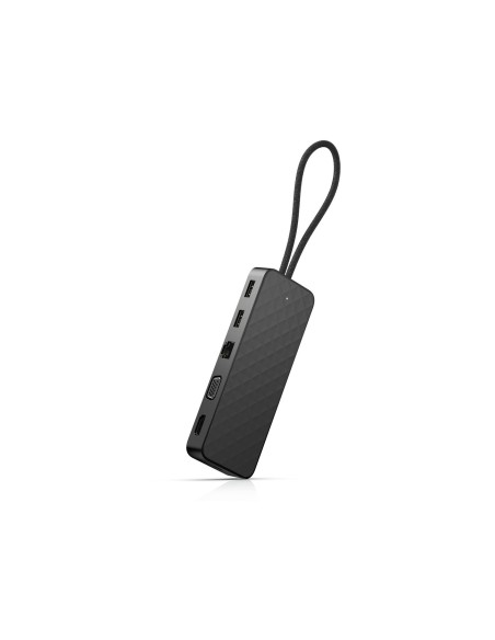 HP Spectre USB-C Travel Dock Cablato USB 3.2 Gen 1 (3.1 Gen 1) Type-C Nero