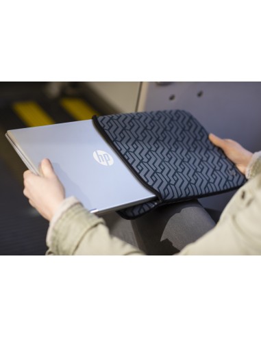 HP 15.6" Neoprene Reversible Sleeve borsa per notebook 39,6 cm (15.6") Custodia a tasca Grigio