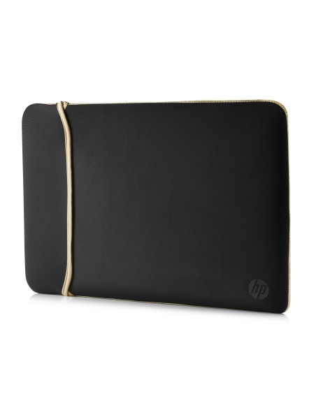 HP 14" Neoprene Reversible Sleeve borsa per notebook 35,6 cm (14") Custodia a tasca Nero, Oro