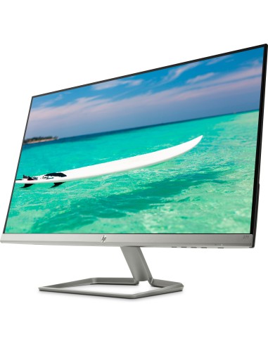 HP 27f 68,6 cm (27") 1920 x 1080 Pixel Full HD LED Nero, Argento