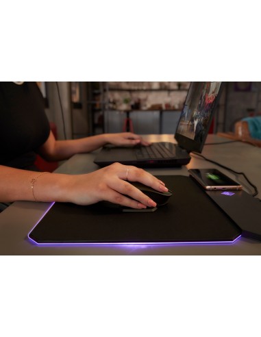 HP 3ML37AA Tappetino per mouse per gioco da computer Nero