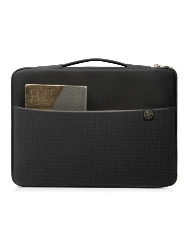 HP 14" Carry Sleeve Black Gold borsa per notebook 35,6 cm (14") Custodia a tasca Nero, Oro