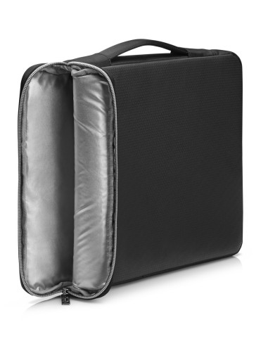 HP 14" Carry Sleeve Black Silver borsa per notebook 35,6 cm (14") Custodia a tasca Nero, Argento