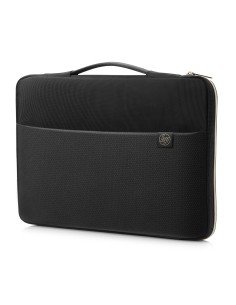 HP 3XD35AA borsa per notebook 39,6 cm (15.6") Custodia a tasca Nero, Oro 2