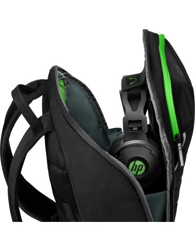 HP Pavilion Gaming 400 zaino Nero Verde