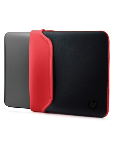 HP V5C30AA borsa per notebook 39,6 cm (15.6") Custodia a tasca Nero, Rosso