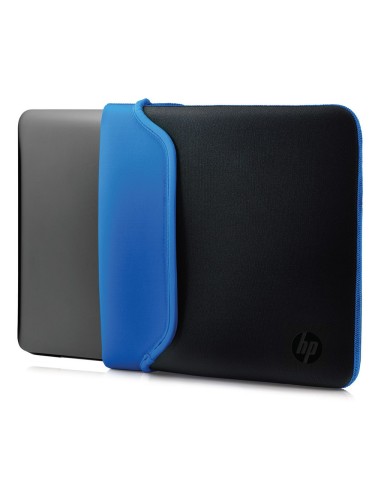 HP 39.62 cm (15.6") Neoprene Sleeve borsa per notebook 39,6 cm (15.6") Custodia a tasca Nero, Blu