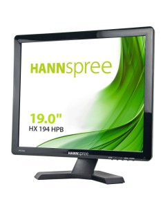Hannspree HX194HPB Monitor PC 48,3 cm (19") 1280 x 1024 Pixel SXGA LED Nero