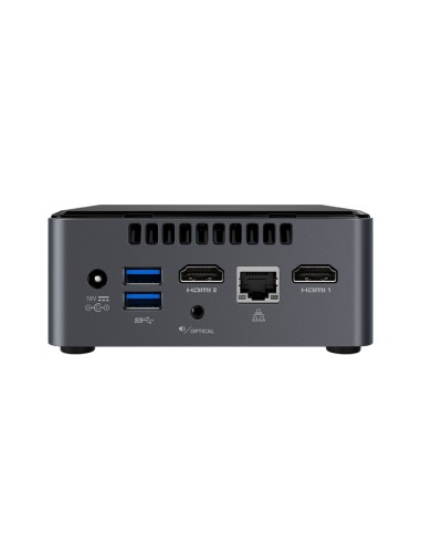 Intel NUC BOXNUC7PJYH2 barebone per PC stazione di lavoro UCFF Nero BGA 1090 J5005 1,5 GHz