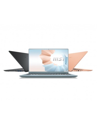 MSI Modern 14 B11M-203IT i7-1165G7 Computer portatile 35,6 cm (14") Full HD Intel® Core™ i7 8 GB DDR4-SDRAM 512 GB SSD Wi-Fi 6