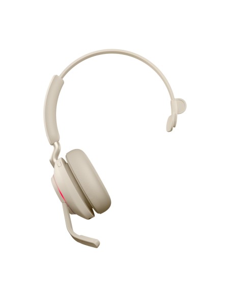 Jabra Evolve2 65, UC Mono Auricolare Wireless A Padiglione Ufficio USB tipo A Bluetooth Beige