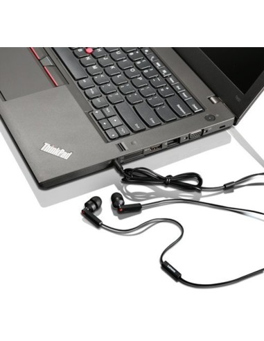 Lenovo 4XD0J65079 cuffia e auricolare Cuffie Cablato In-ear Musica e Chiamate Nero