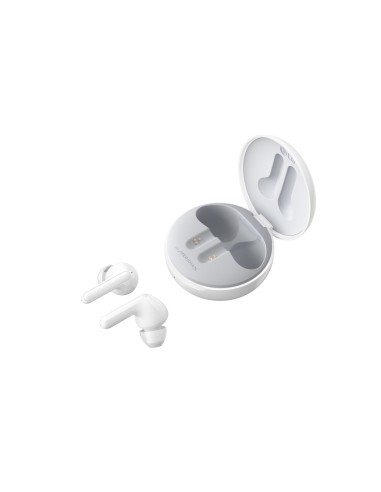 LG TONE Free FN6 White Cuffie Bluetooth True Wireless con custodia UVnano