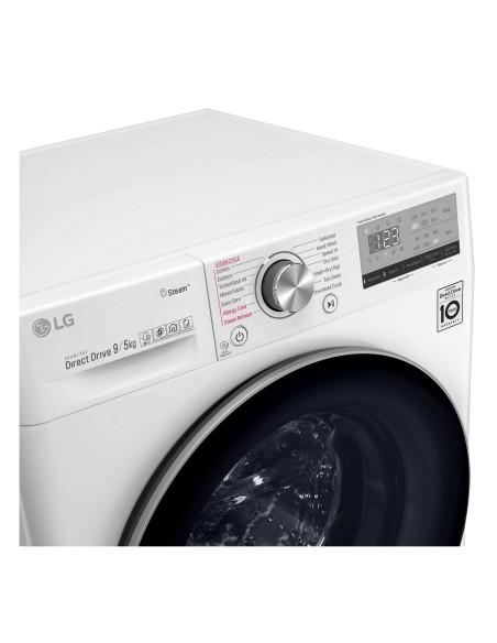 LG F4DV409S0E Lavasciuga Intelligente AIDD 9 6kg Vapore 1400 Giri min Carica frontale Classe A