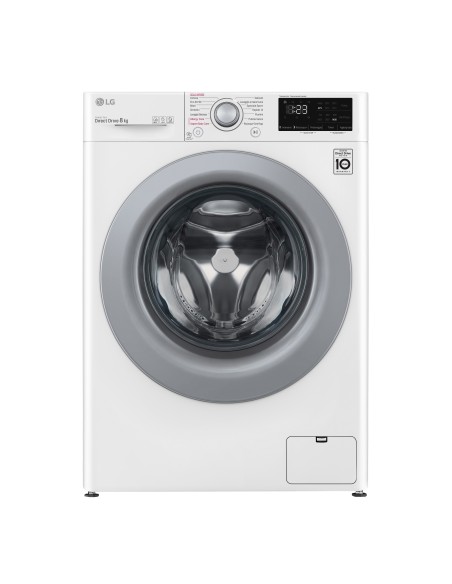 LG F4WV308S4E Lavatrice Intelligente AIDD 8kg Vapore 1400 Giri min Carica frontale Classe C