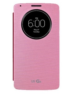 LG CCF-345G custodia per cellulare Custodia flip a libro Rosa