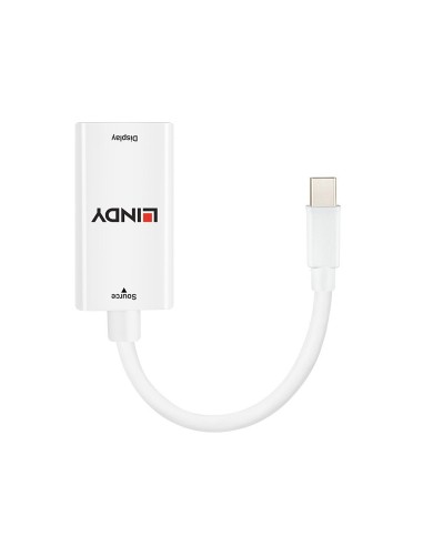 Lindy 38309 cavo e adattatore video 0,1 m Mini DisplayPort HDMI tipo A (Standard) Bianco