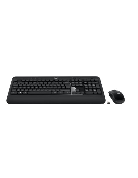 Logitech ADVANCED Combo Wireless Keyboard and Mouse tastiera Mouse incluso RF Wireless QWERTY Italiano Nero