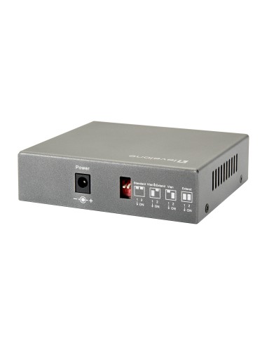 LevelOne FEP-0531 Fast Ethernet (10 100) Supporto Power over Ethernet (PoE) Nero