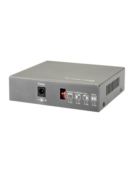 LevelOne FEP-0531 Fast Ethernet (10 100) Supporto Power over Ethernet (PoE) Nero