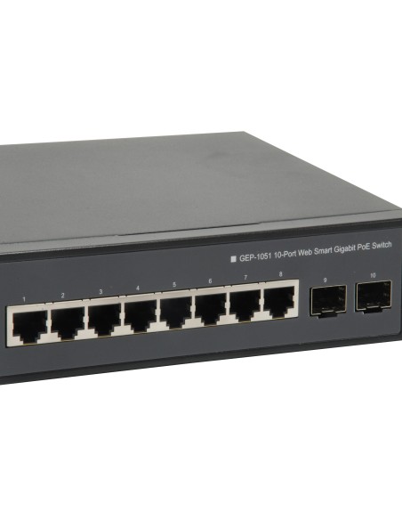 LevelOne GEL-1051 Gestito L2 L3 L4 Gigabit Ethernet (10 100 1000) Nero
