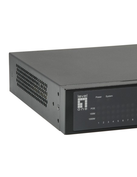 LevelOne GEL-1051 Gestito L2 L3 L4 Gigabit Ethernet (10 100 1000) Nero